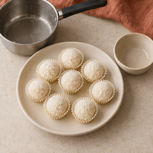 Beijinho coconut truffles
