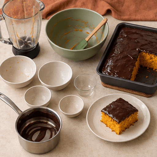 Brazilian carrot cake