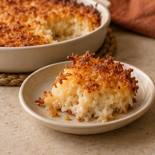 Baked cocada