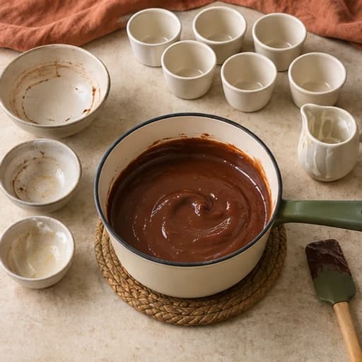 Visual guide for creamy spoon brigadeiro: Make it creamier.